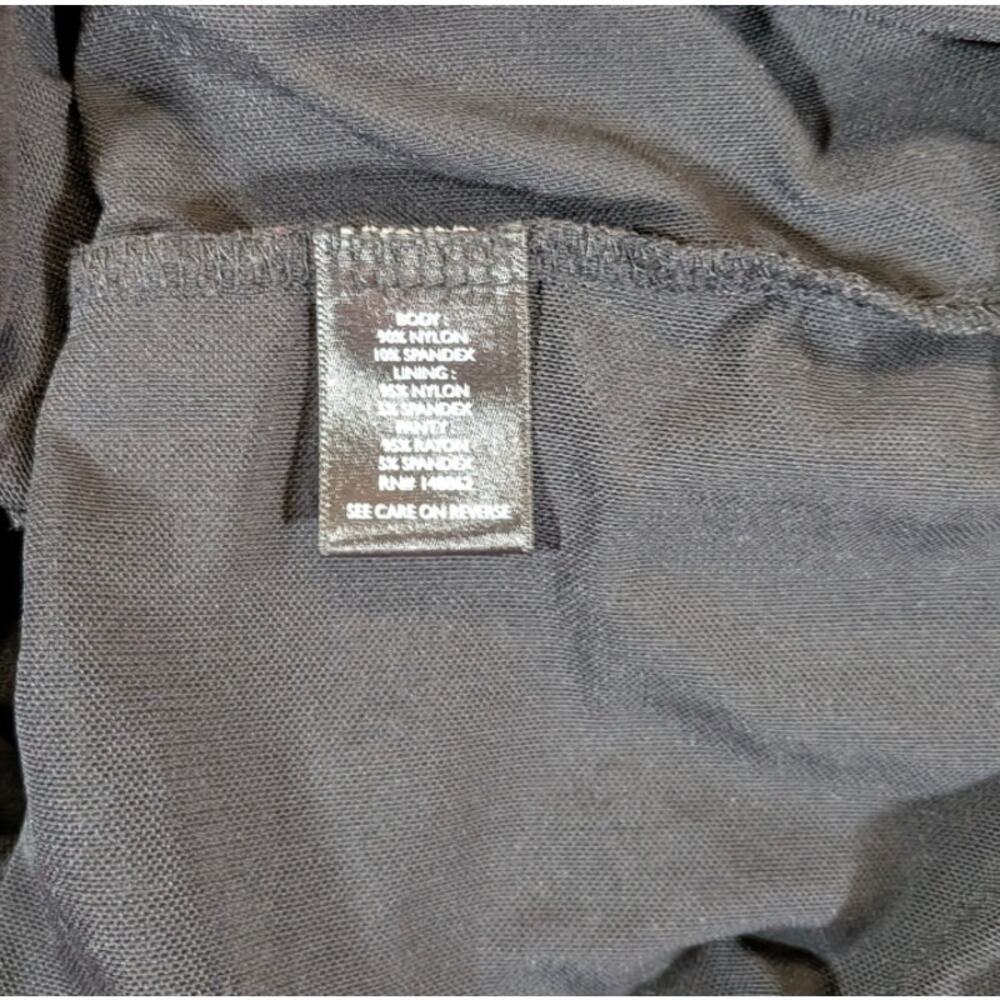 Torrid Black Lace Long Sleeve Bodysuit Size 3 Plus - Picture 7 of 7